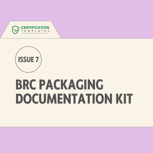 BRC Packaging Documentation Kit