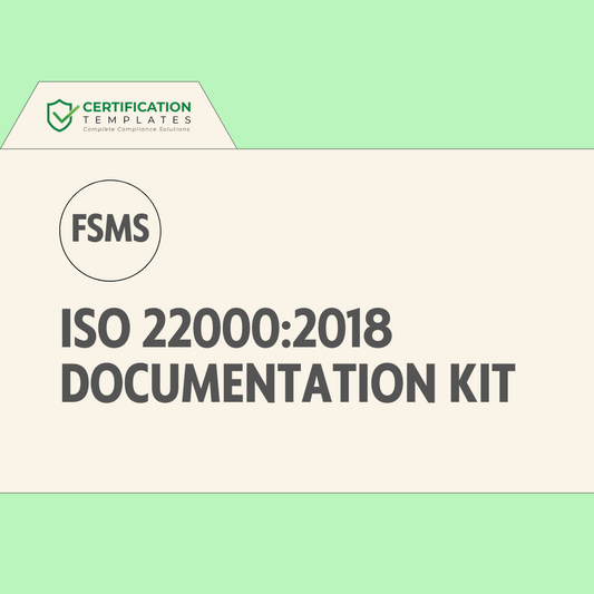 ISO 22000 Documentation Kit