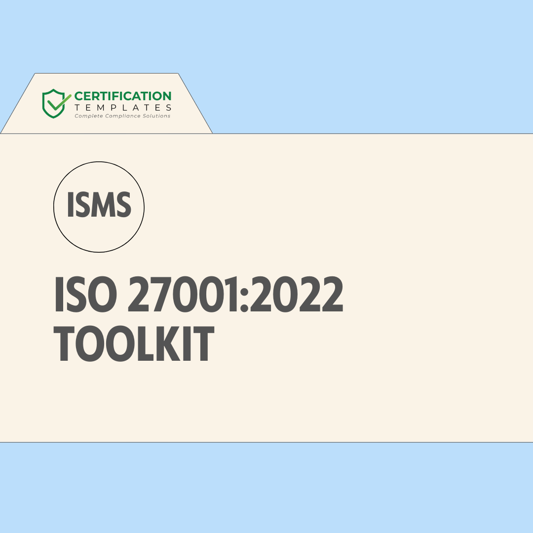 ISO 27001 Toolkit