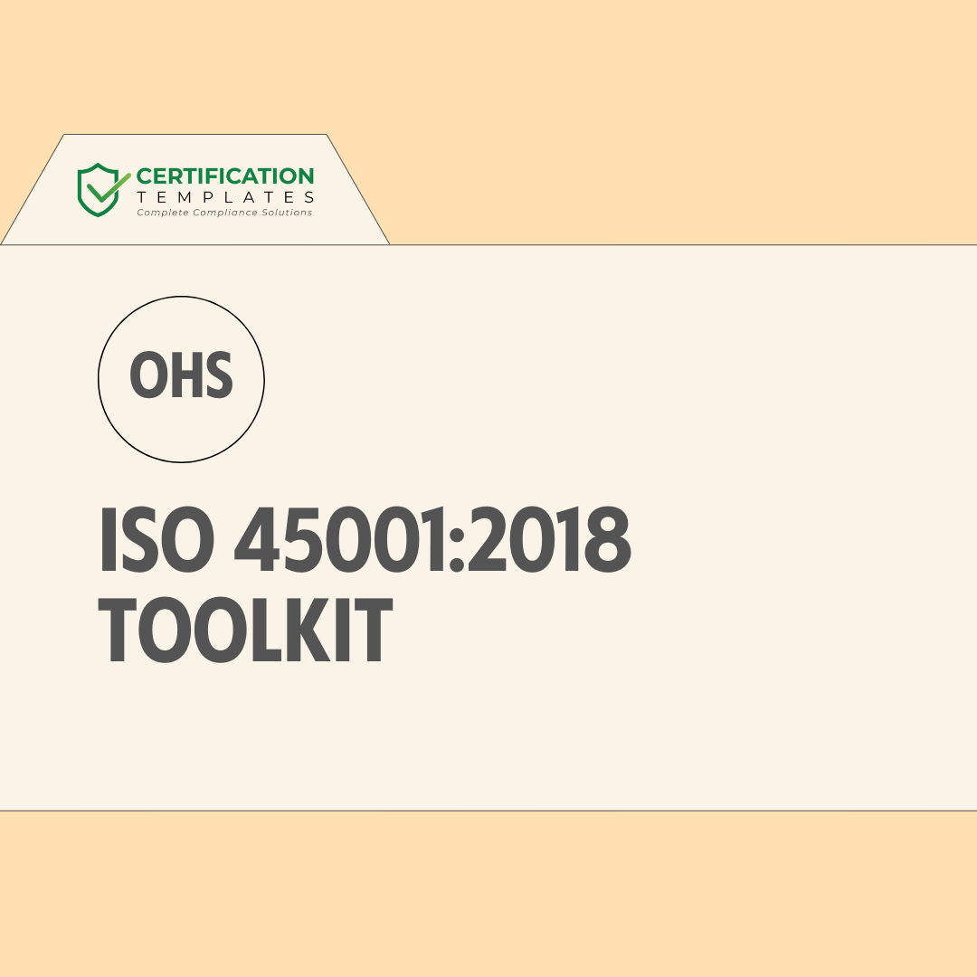 ISO 45001 Toolkit