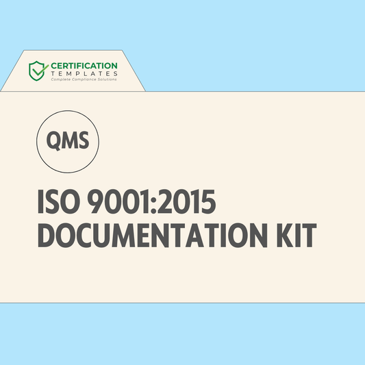 ISO 9001 Documentation Kit