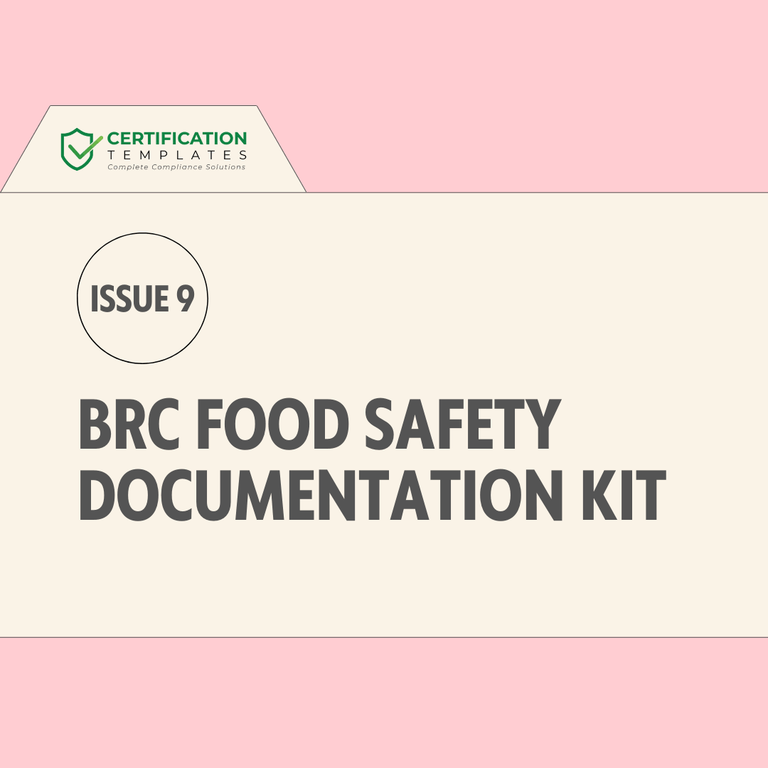 BRC Food Safety Documentation