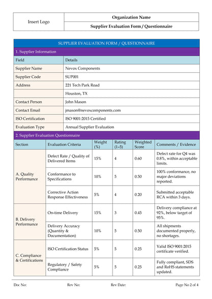 ISO 9001:2015 Toolkit