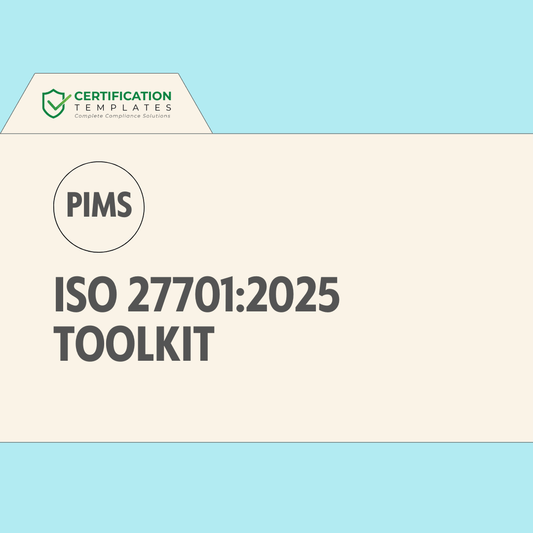ISO 27701:2025 Toolkit