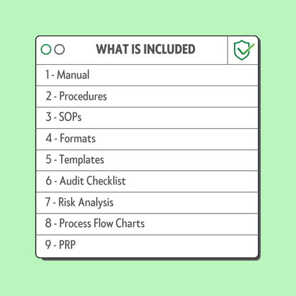 ISO 22000 Documents